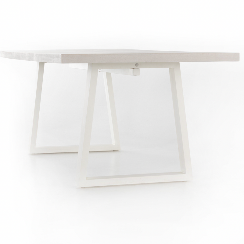 Cyrus Outdoor Dining Table - Natural White