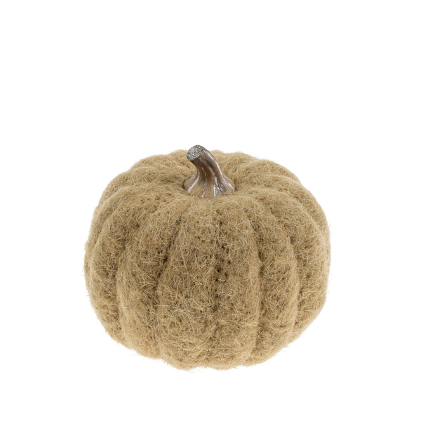 Felt Pumpkin Medium, Moss