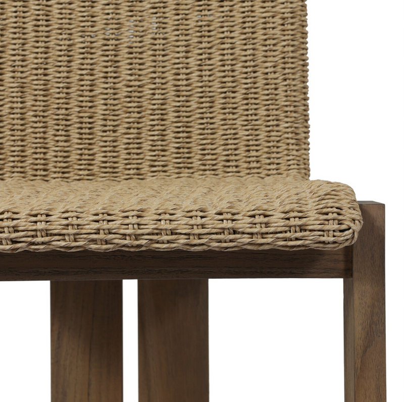Roxy Outdoor Dining Chair - Faux Hyacinth