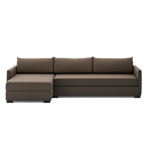 Wickham 2-Piece Sleeper Sectional With Storage Chaise - Savoy Coffee