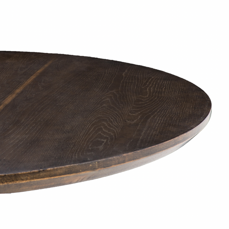 Powell Dining Table - English Brown Oak