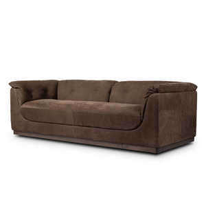 Santino Sofa - Nubuck Cigar