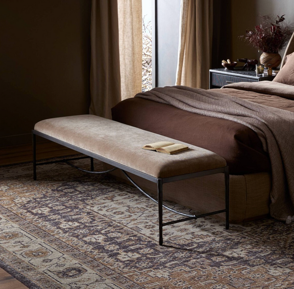 Jade Accent Bench - Altair Mushroom