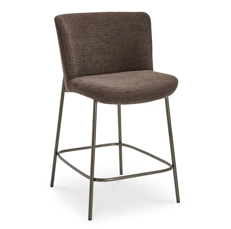 Emelia Stool - Dark Brown