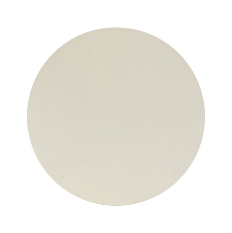 Ivan Round End Table - White