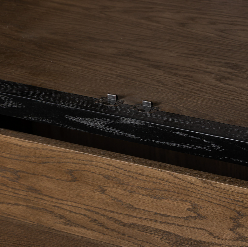 Bolsa Cabinet - Brushed Ebony Oak