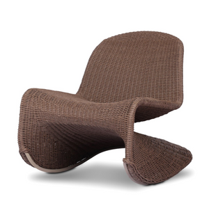 Portia Outdoor Rocking Chair - Tanned Weave