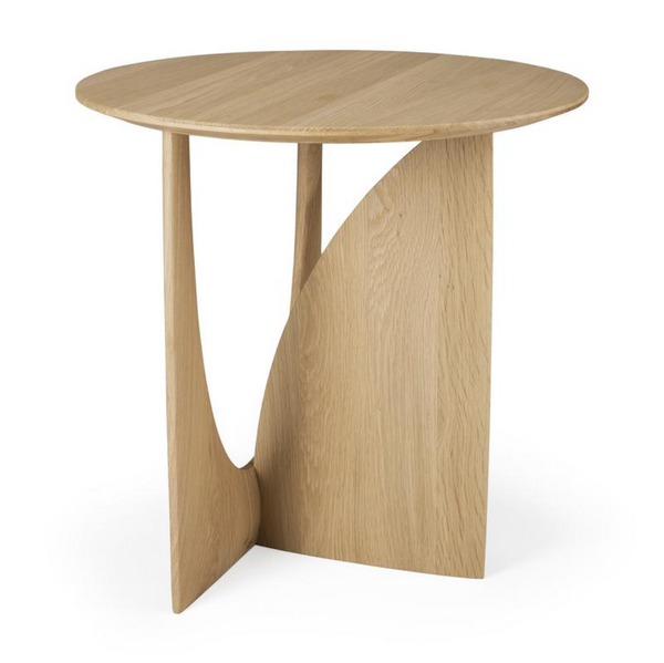 Geometric Side Table - Natural