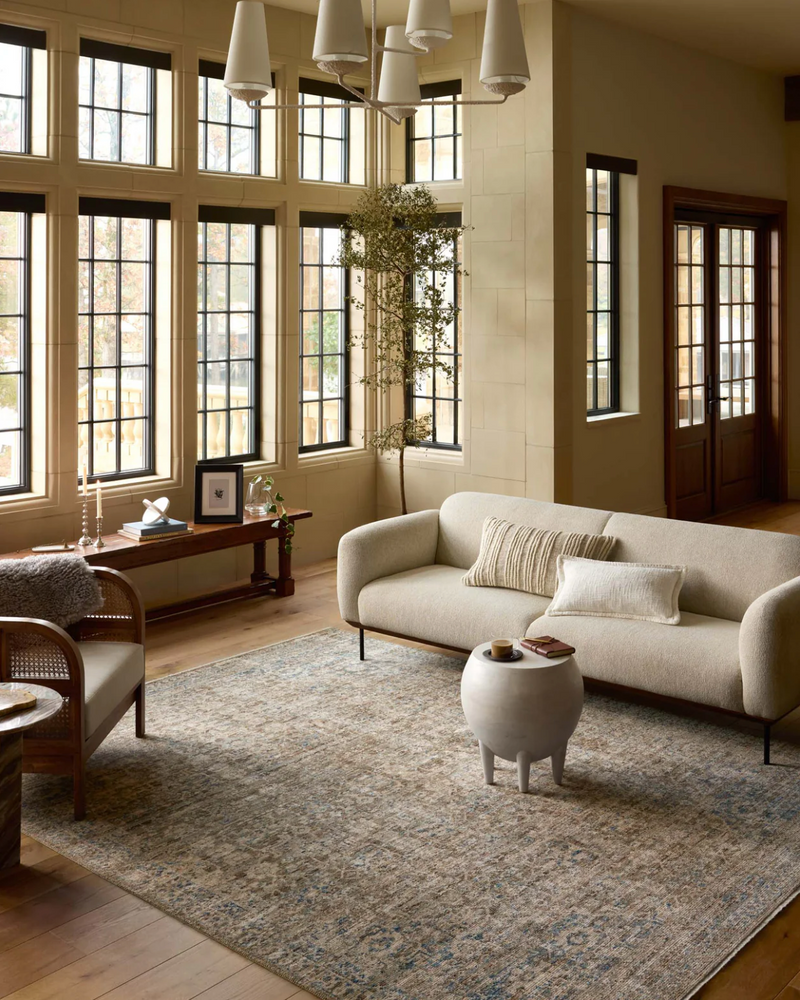 Heritage Spa and Earth Area Rug