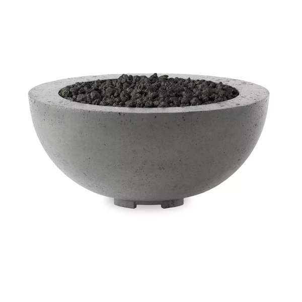 Bronson Outdoor Fire Table - Pewter Concrete