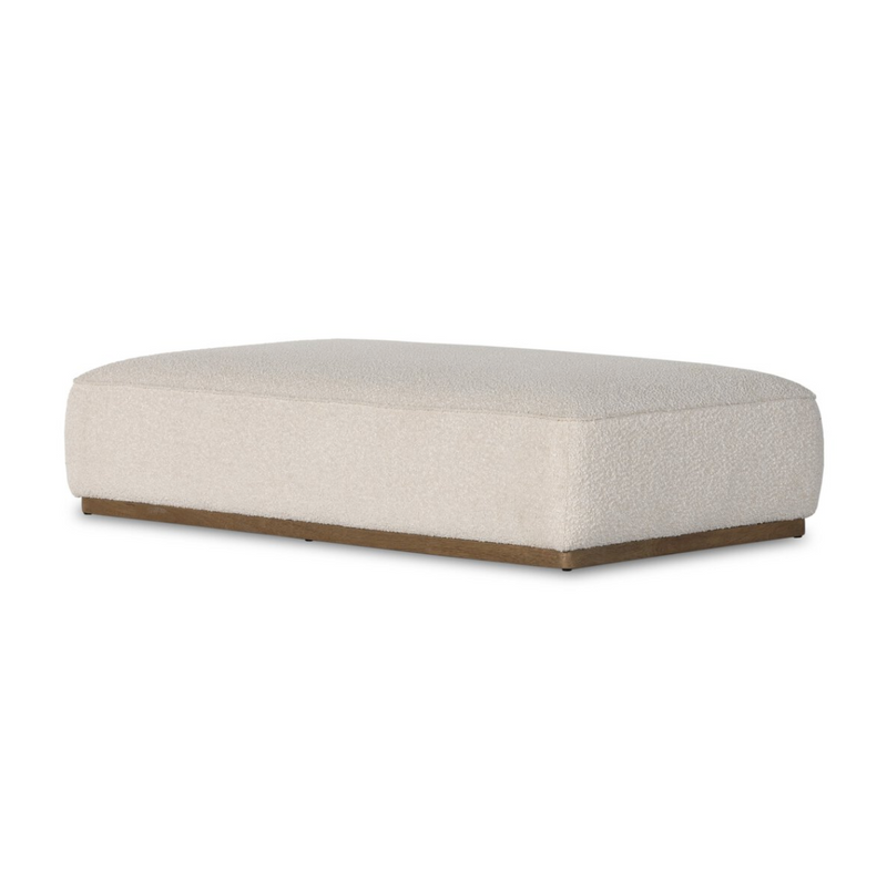 Sinclair Cocktail Ottoman - Knoll Natural