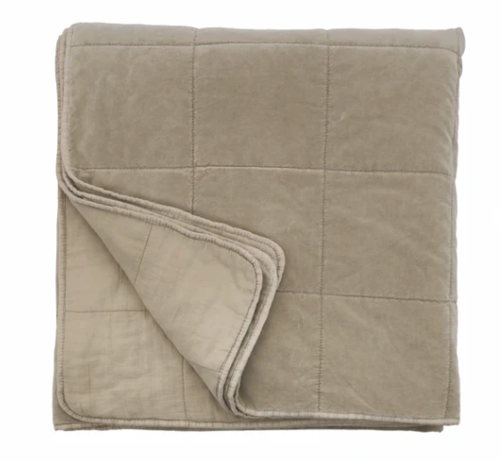 Netherlands Taupe Coverlete