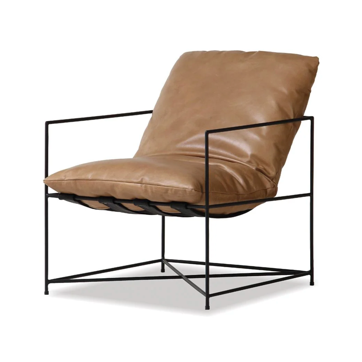 Morrison Lounge Chair - Tan – Arcadia Modern Home