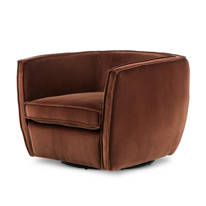 Rashi Swivel Chair - Surrey Auburn