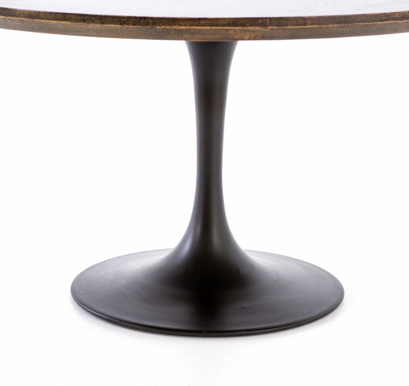Powell Dining Table - English Brown Oak