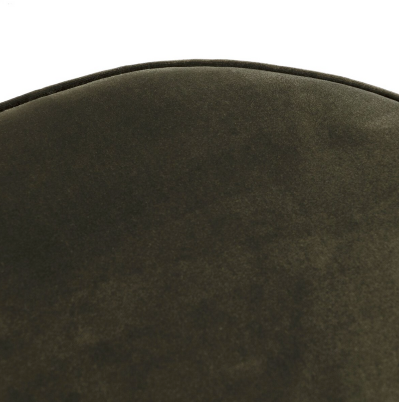 Sinclair Round Ottoman - Surrey Olive