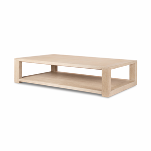 Thomas Coffee Table - Bleached Oak