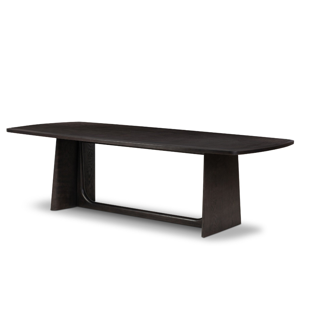 Hera Dining Table - Dark Tamo Ash – Arcadia Modern Home