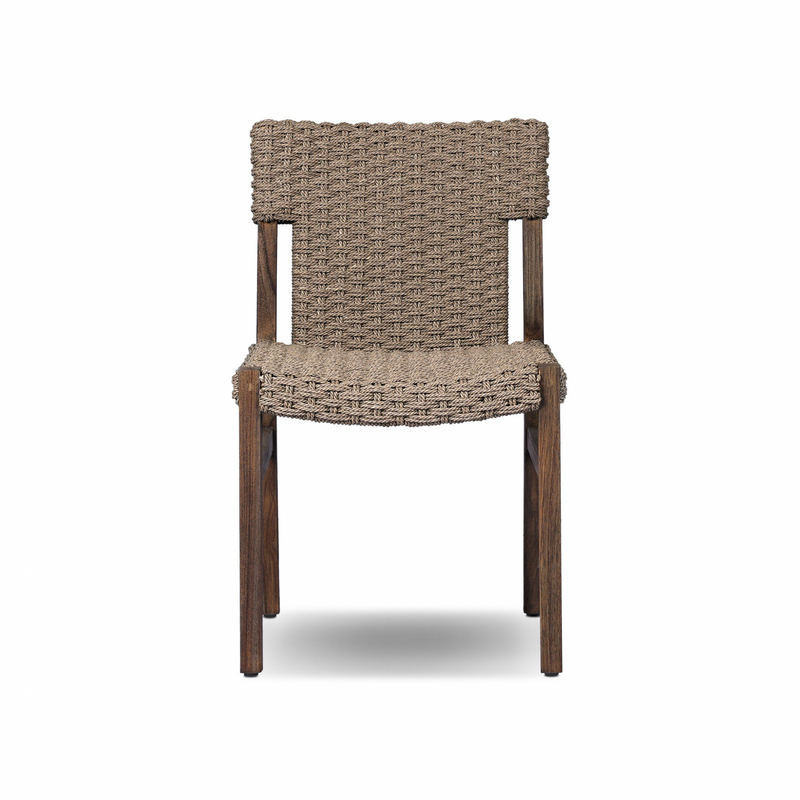 Cromwell Outdoor Dining Chair - Dark Textured Woven