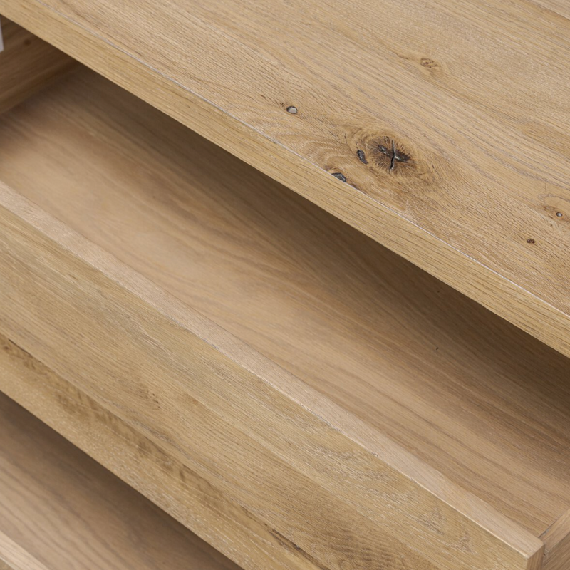 Noeline Nightstand - Worn Oak Veneer