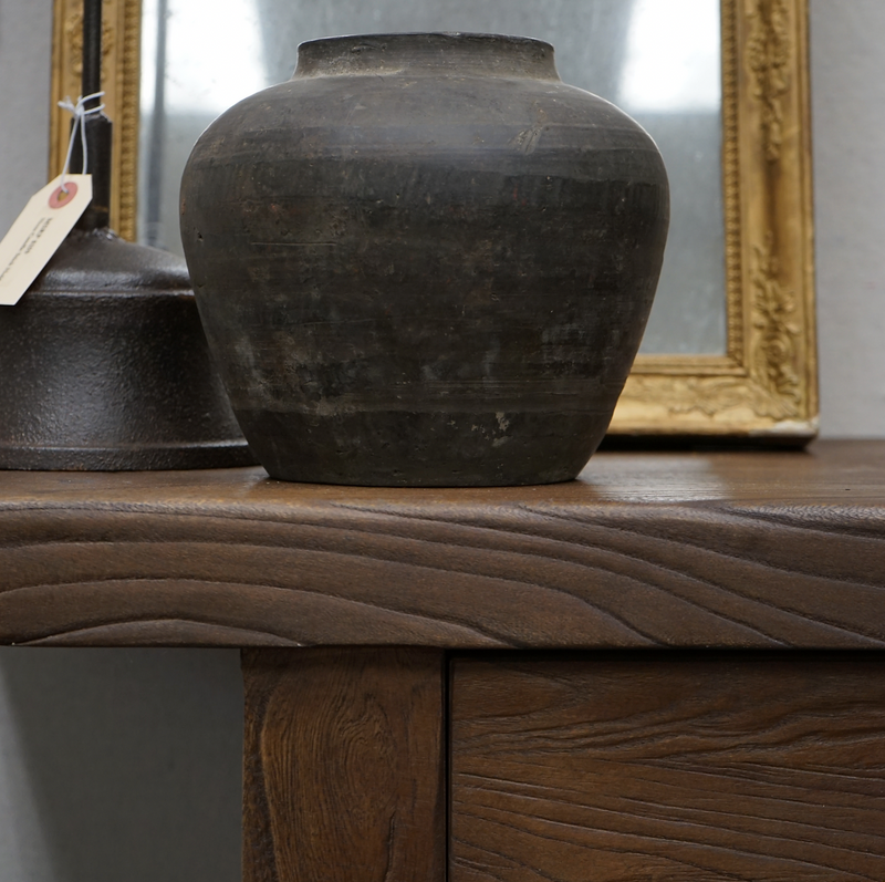 Millie Reclaimed Wood Console Table - Aged Brown