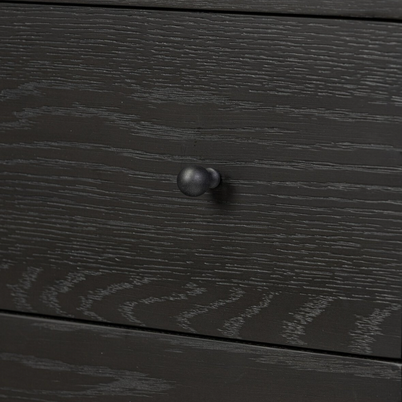 Roark Nightstand - Ebony Oak Veneer