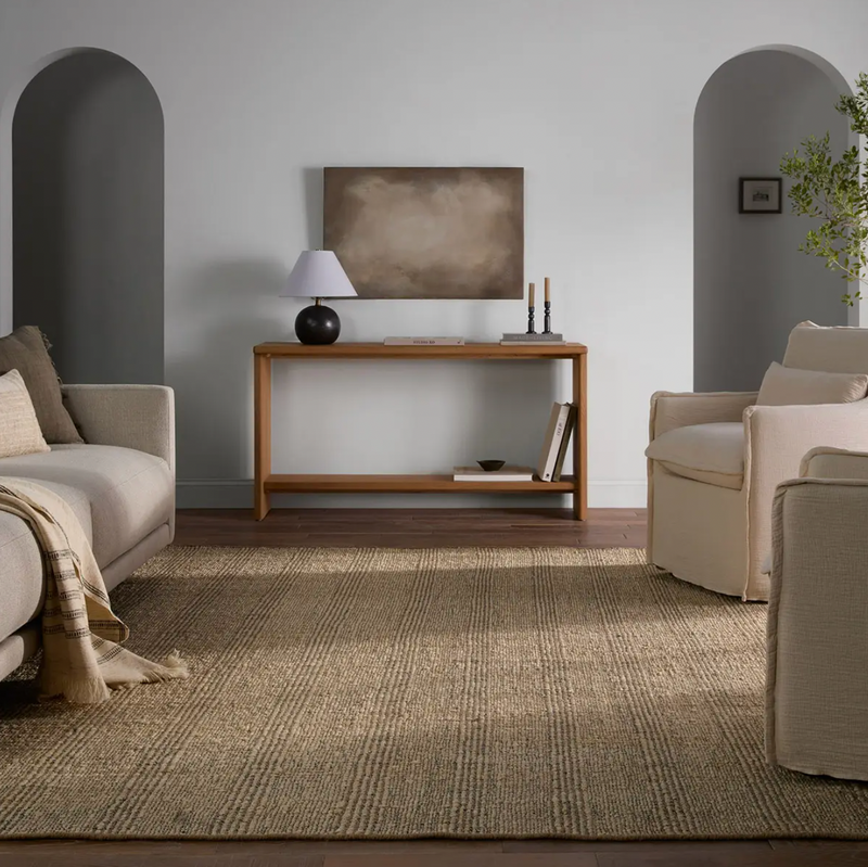 Thatcher Cinder and Tan Area Rug