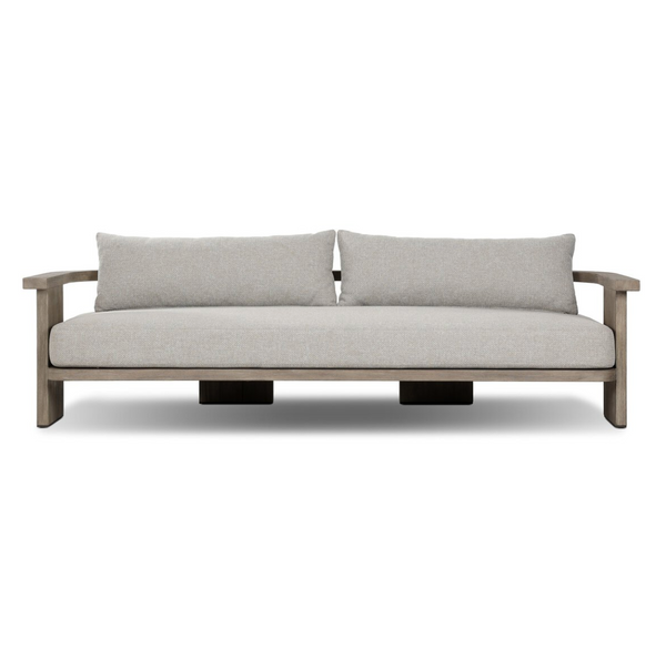 Tahana Outdoor Sofa-96" - Hayes Fog