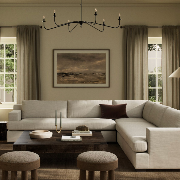 Crispin 3 Piece Sectional - Savoy Parchment