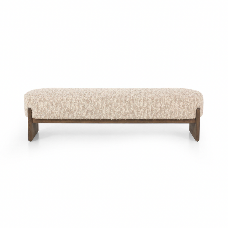 Kirby Accent Bench - Solema Cream