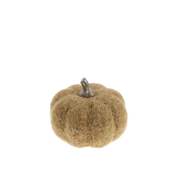 Felt Pumpkin Small, Moss