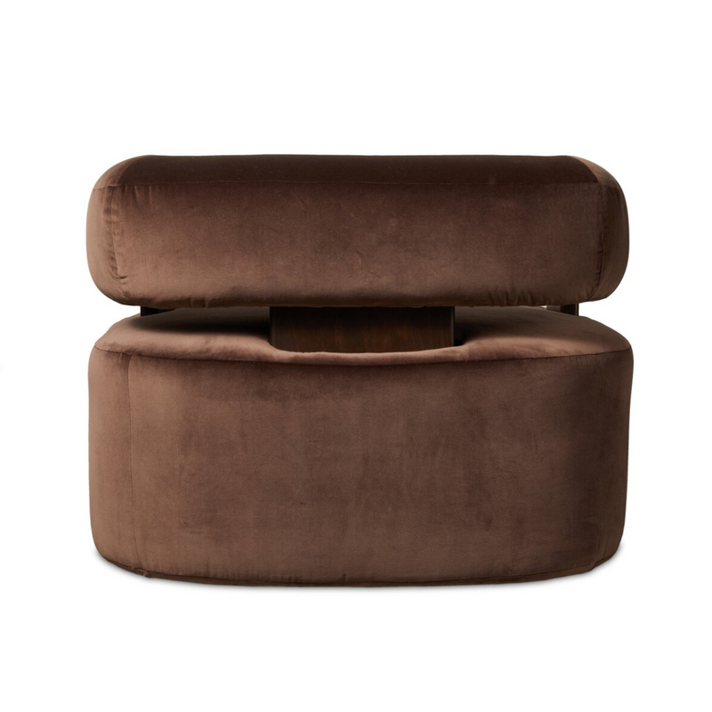 Ward Swivel Chair - Surrey Cocoa