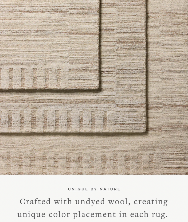 Rae Natural and Oatmeal Area Rug