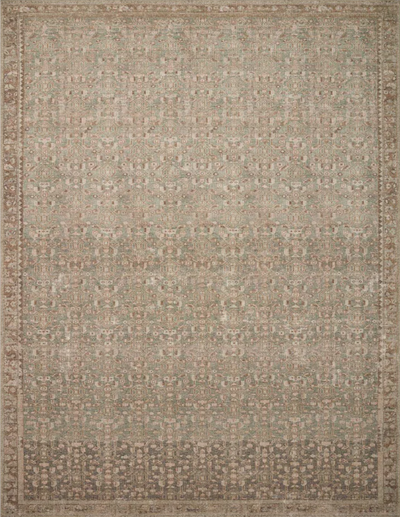 Angela Rose x Loloi - Aubrey Sage and Bark Area Rug