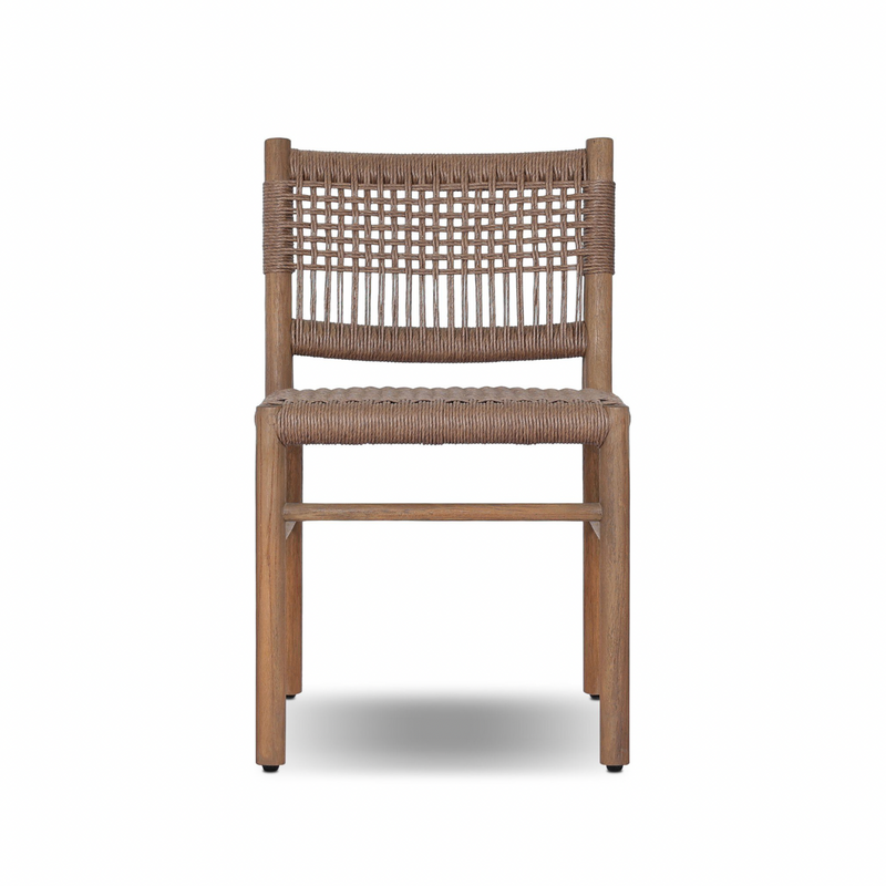 Ashe Outdoor Dining Chair - Tanned Weave