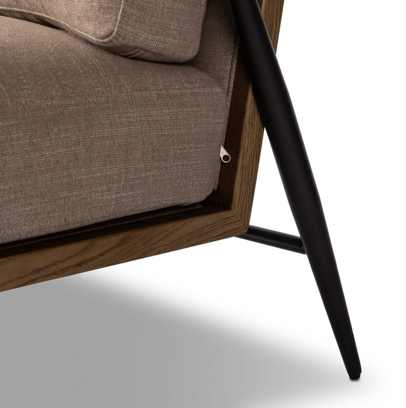 Kennedy Chair - Crypton Nomad Taupe