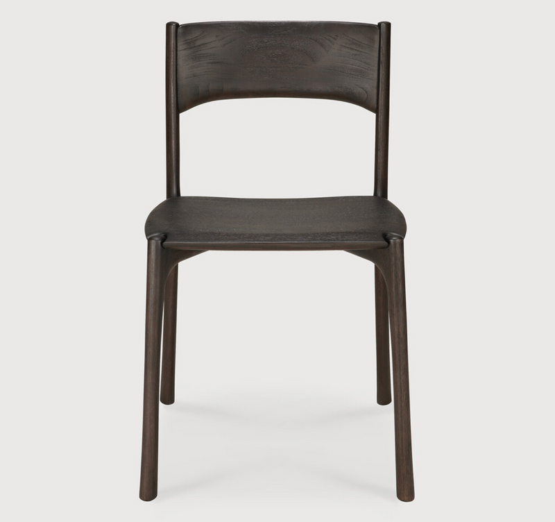 PI Dining Chair - Teak Dark Brown