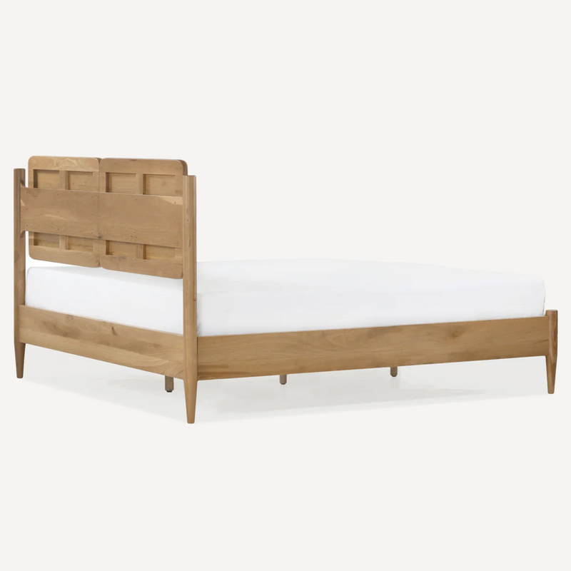 Danika Oak Bed - Natural Oak