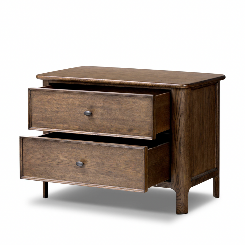 Russ Nightstand - Aged Oak