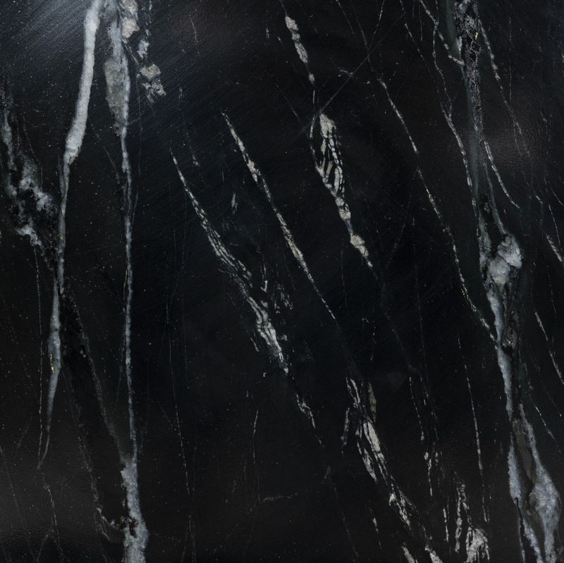 Sophie End Table - Black Marble