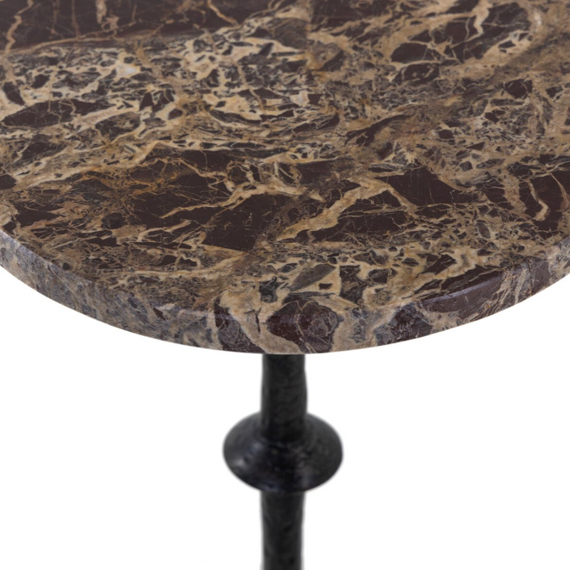Jocelyn End Table - Garnet Marble