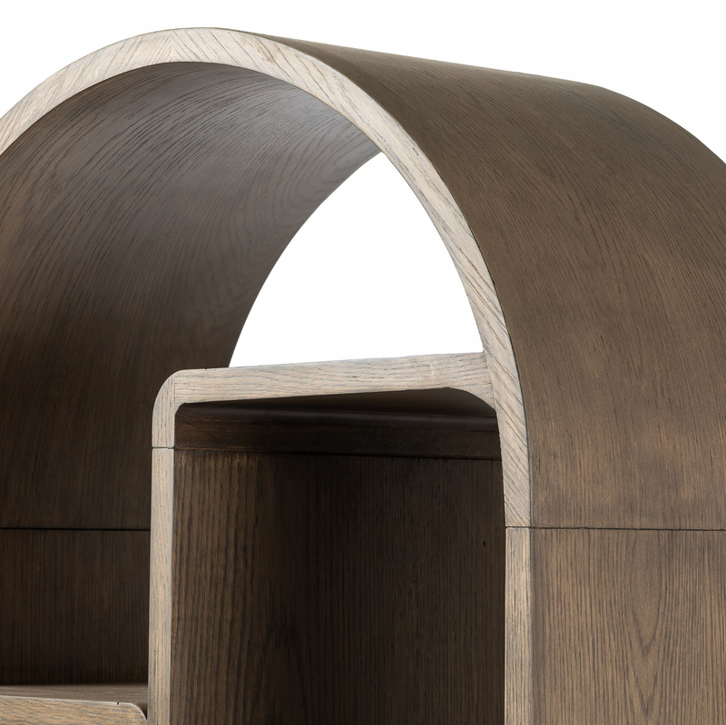 Risa Bookcase - Lamont Natural Oak