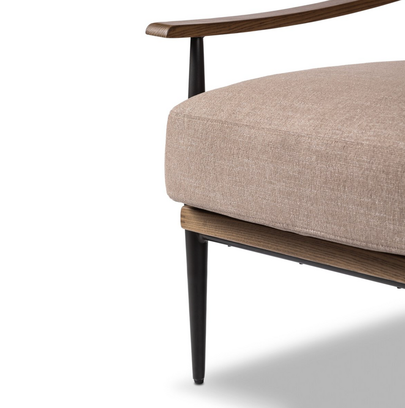 Kennedy Chair - Crypton Nomad Taupe