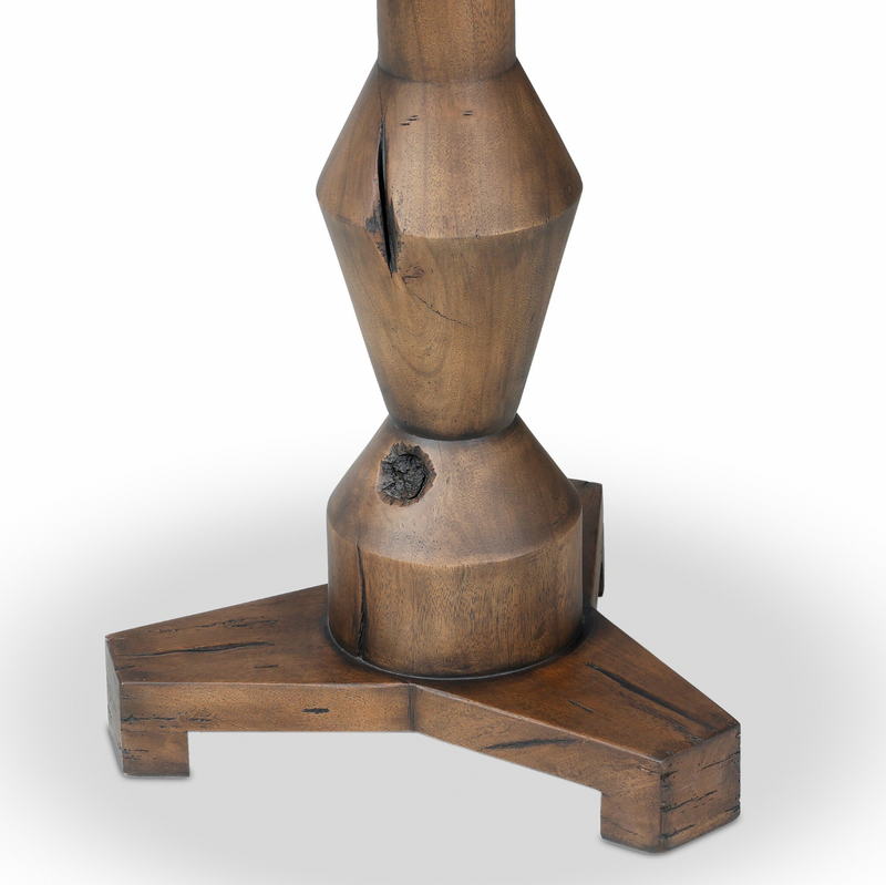 Rivi End Table - Antique Belgium Bleach