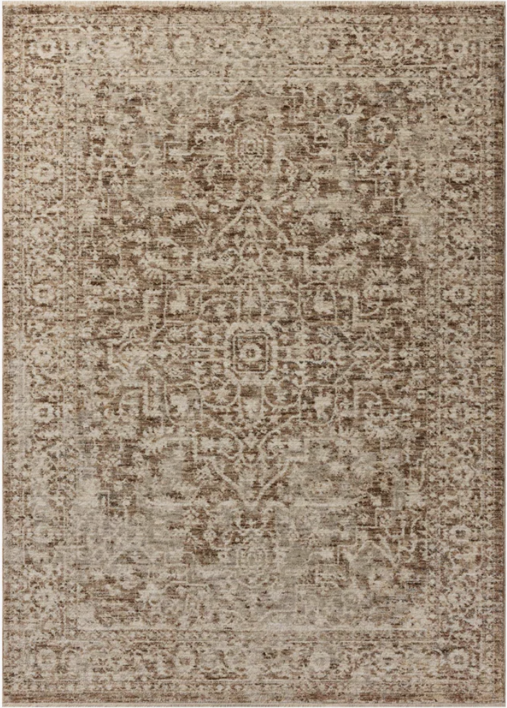 Newman Bark and Natural Area Rug