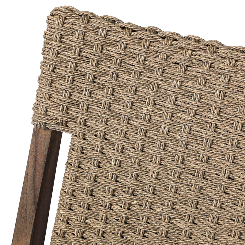 Cromwell Outdoor Dining Chair - Dark Textured Woven