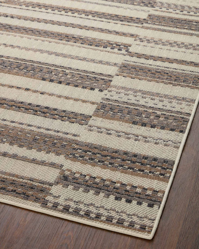 Rainier Ivory and Taupe Area Rug