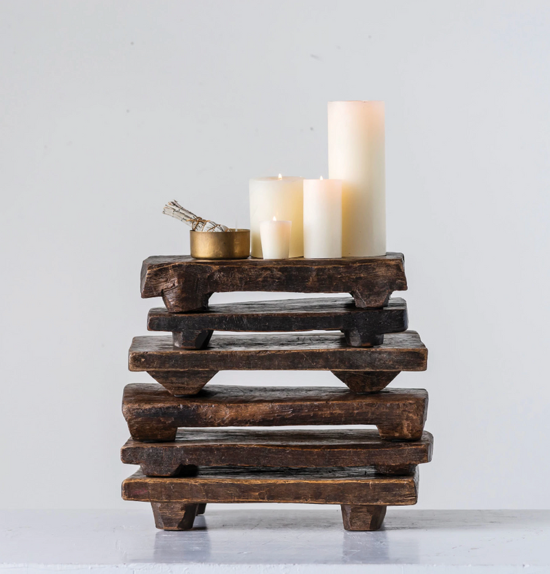 Decorative Wood Pedestal