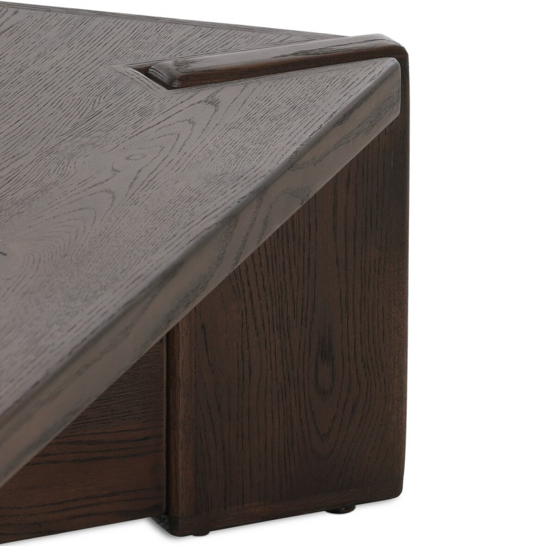 Ersa Coffee Table - Tobacco Oak