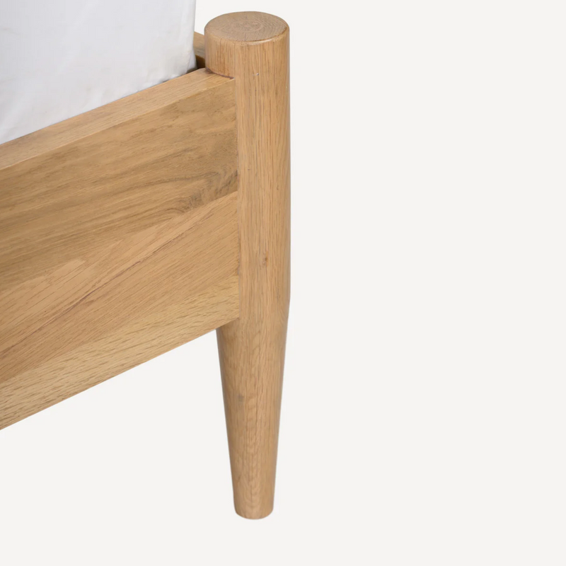 Danika Oak Bed - Natural Oak
